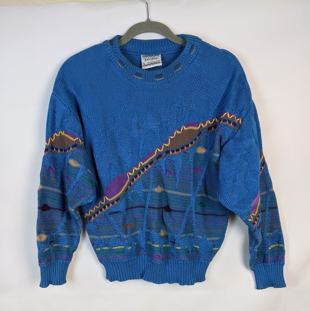 Kalaroo VTG Biggie Hip Hop Blue Sweater